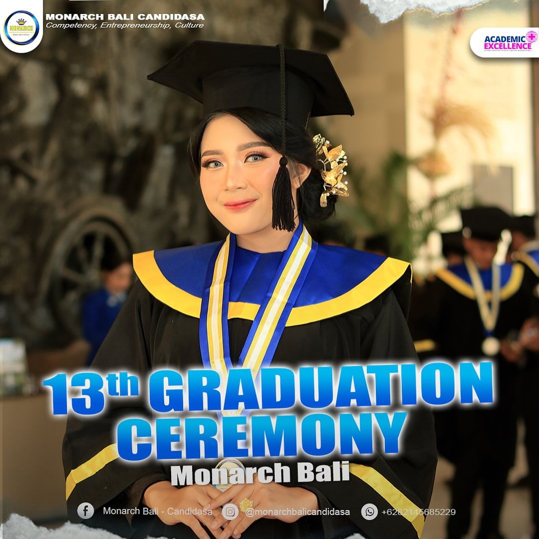 13th Graduation Ceremony Monarch Bali 2024